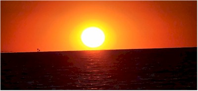 Sunset at Supermoon Cruise 2024